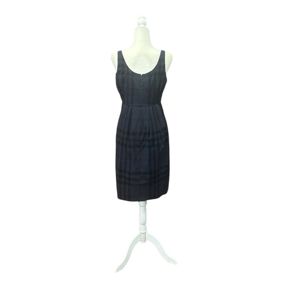 Burberry Brit Plaid Sleeveless Cotton Dress Size 8 - Picture 9 of 9